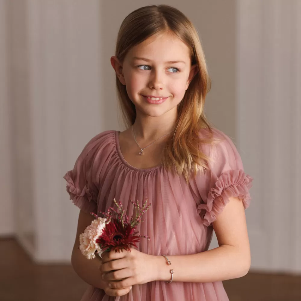 Caroline Svedbom Flower Girl Bracelet/Vintage Rose (Children Size)